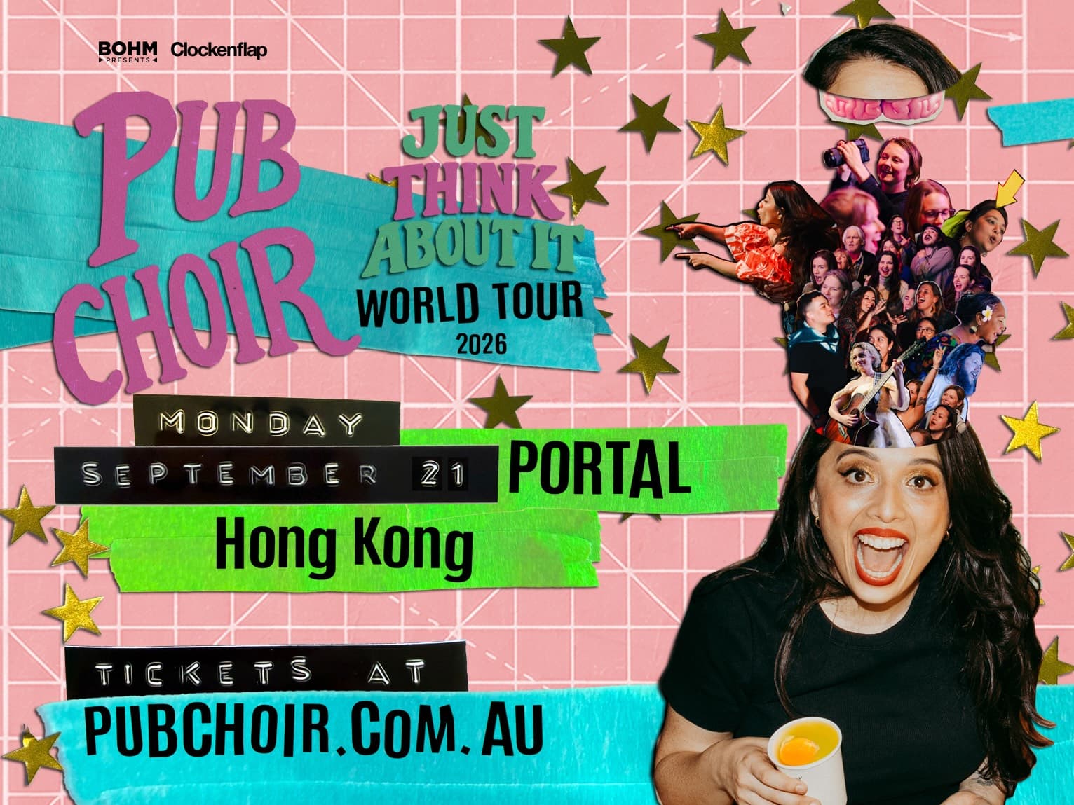 PUB CHOIR - JUST THINK ABOUT IT - WORLD TOUR - HONG KONG