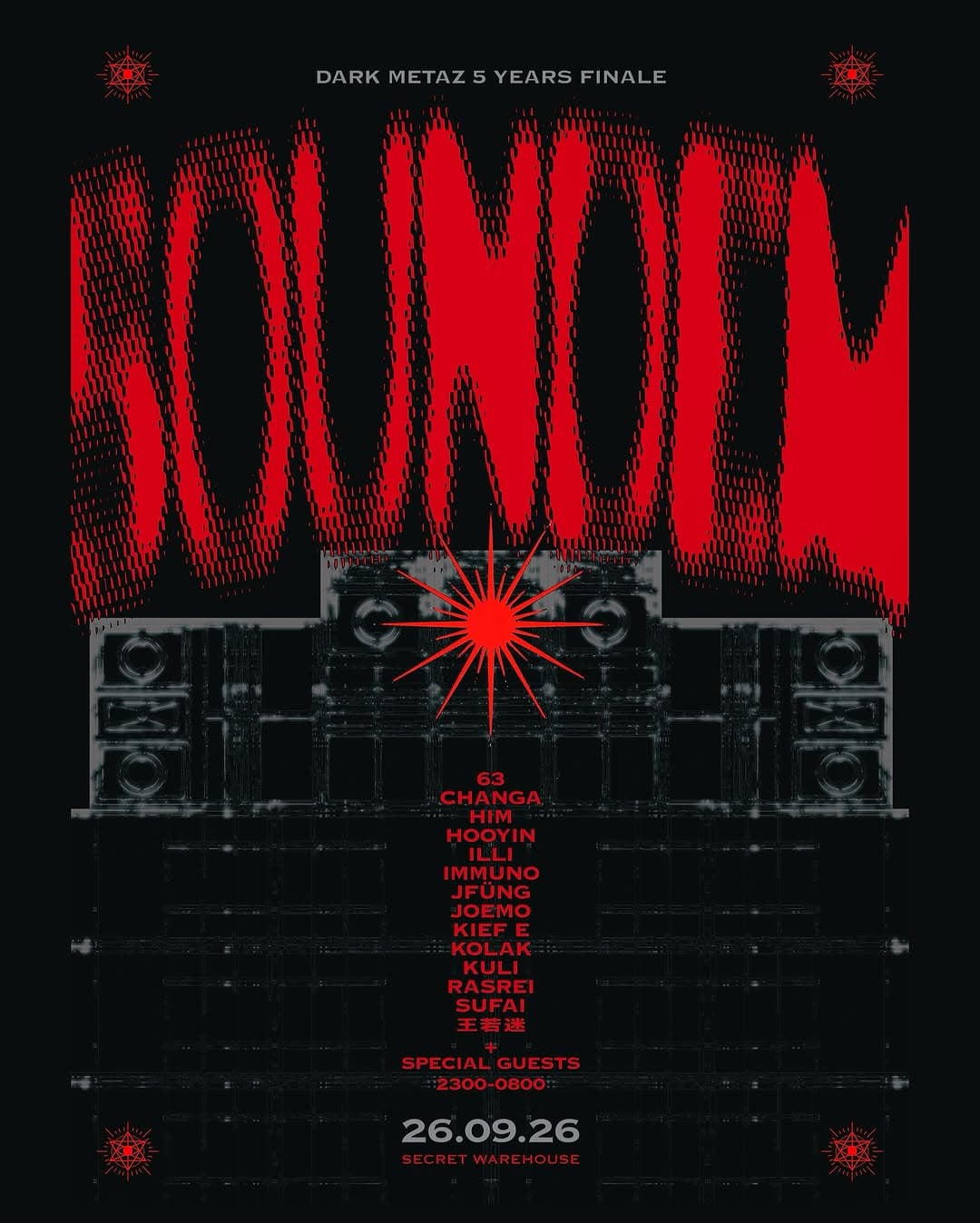 SOUNDEM — DARK METAZ 5 Years Finale
